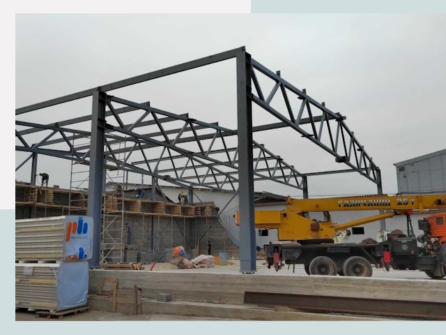 Строительство цехов в Наро-Фоминске