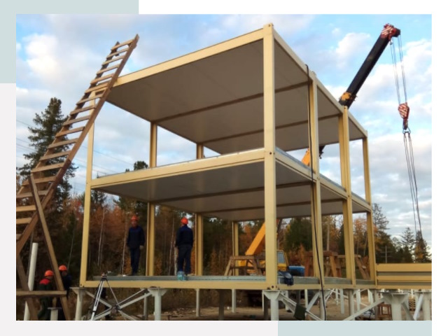 Строительство модульных здания Наро-Фоминск