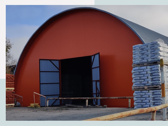 Полукруглые ангары по цене от 615 руб. в Наро-Фоминск