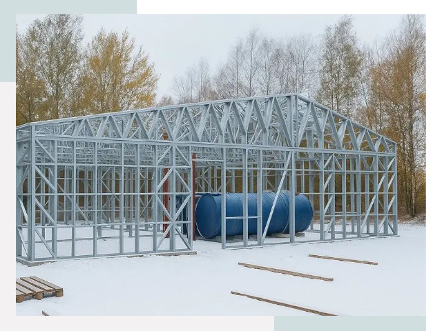 Металлические ангары в Наро-Фоминске