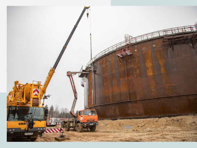 Монтаж резервуаров в Наро-Фоминске от 615 руб. за м³