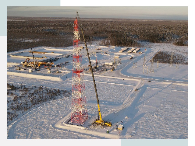 Мачты связи в Наро-Фоминске