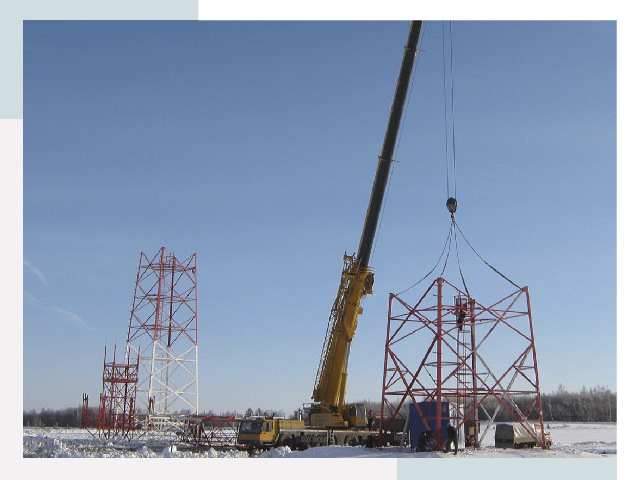 Монтаж вышек связи в Наро-Фоминске