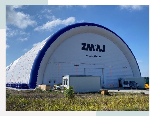 Брендирование ангаров в Наро-Фоминске