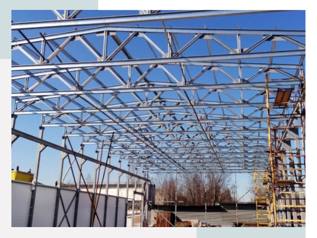 Металлокаркасы для складов в Наро-Фоминске